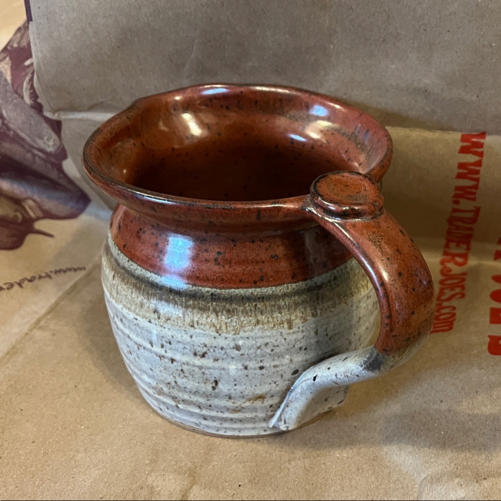 Rustic Ceramic Pitcher - Picture 3 of 4